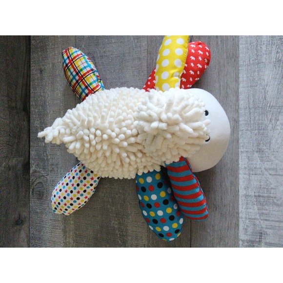 LOUIE THE LAMB Wee Believers Plush Sheep Stuffed Animal Toy - Picture 2 of 10